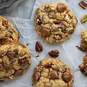 Cookies med pekannødder