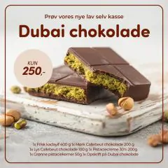 Dubai chokolade - Lav selv kasse