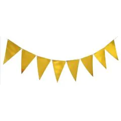 Flag Banner Guld 3,6 m