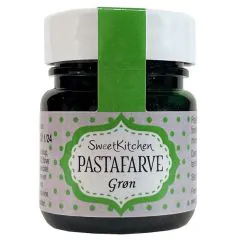 Pastafarve Grøn 25 g Sweetkitchen
