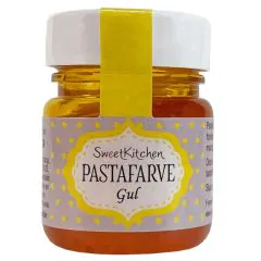 Pastafarve Gul 25 g Sweetkitchen