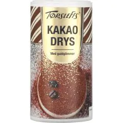 Kakaodrys med guldglimmer Tørsleffs 100 g