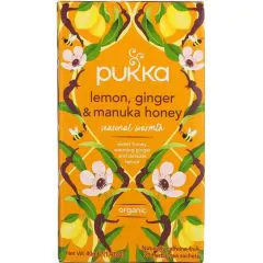 Pukka Lemon, Ginger & Manuka Honey Te 20 bv.