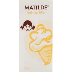 SoftIce Mix med vegetabilsk olie 3% 2 L  Matilde