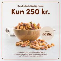 Den Saltede Nødde kasse
