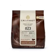 Callebaut Chokolade Lys – 33,6 % Kakao, 400 g