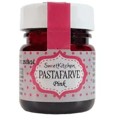 Pastafarve Pink 25 g Sweetkitchen