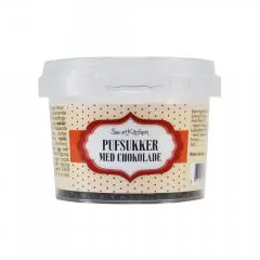 Pufsukker med chokolade 40 g Sweetkitchen