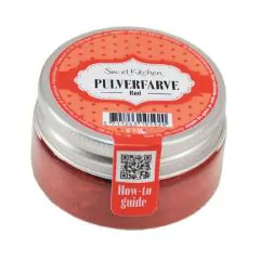 Pulverfarve Rød 4 g Sweetkitchen