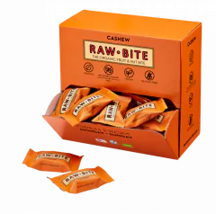 Rawbite Officebox Cashew 45 x 15 g Øko