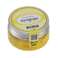 Pulverfarve Gul 4 g Sweetkitchen