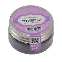 Pulverfarve lilla 4 g sweetkitchen