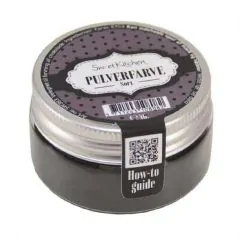 Pulverfarve Sort 4 g Sweetkitchen